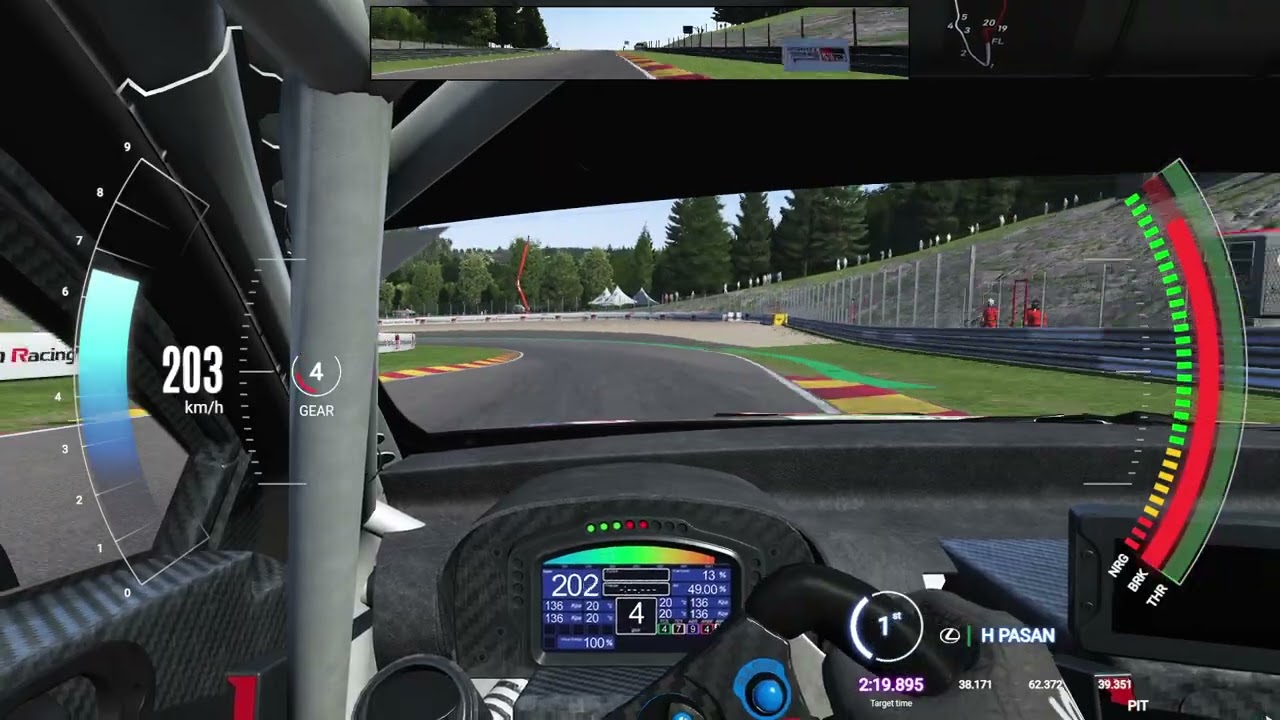 LMU | Lexus RC F LMGT3 Fixed Setup @ Spa 2:19.895 | Xbox Controller | V1.1