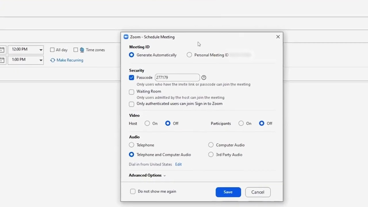 How to Schedule a Zoom Meeting Directly in Outlook