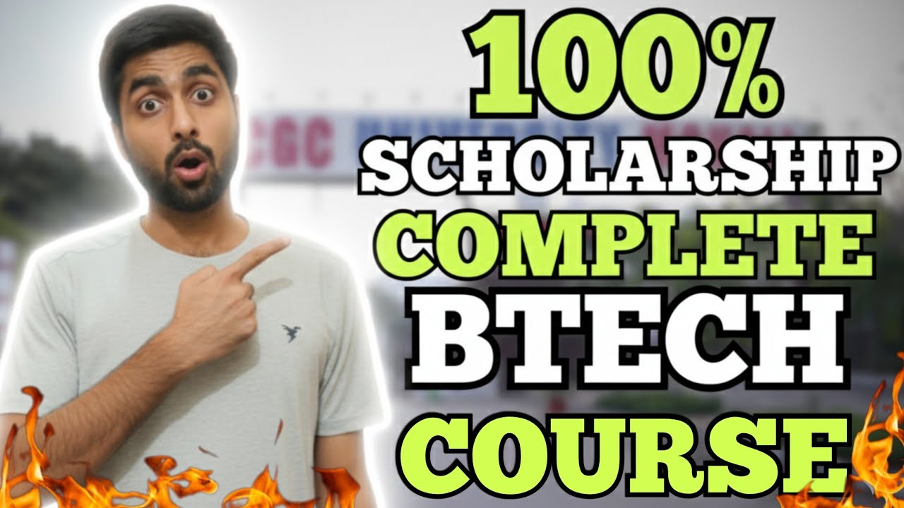 BTech Admission Scholarship 😱 Exam Pattern & Eligibility CGCUET 2026 Revealed