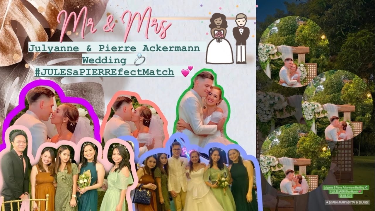Julyanne & Pierre Ackermann Wedding 💍| Gold G. 📹📸💕