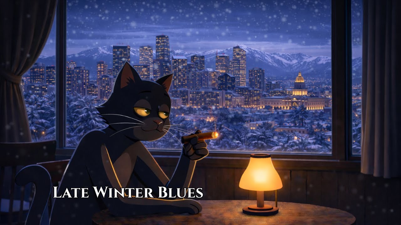 After Midnight in Denver — Soft Blues for Late Winter Silence ❄️