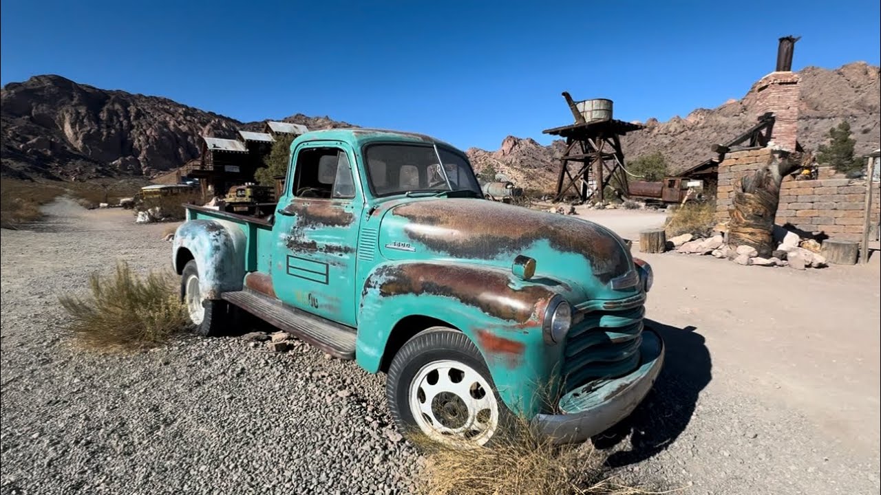Cidade fantasma em Nevada EUA cheia de raridade!!