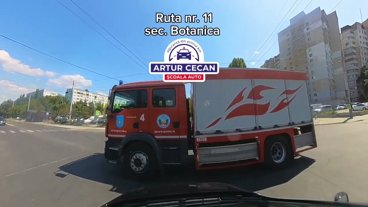 Ruta nr. 11, categoria B, modificări din 2025, sectorul Botanica