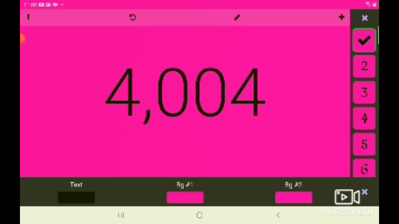 Numbers 1 to 10000 in Kndonehundredm Style