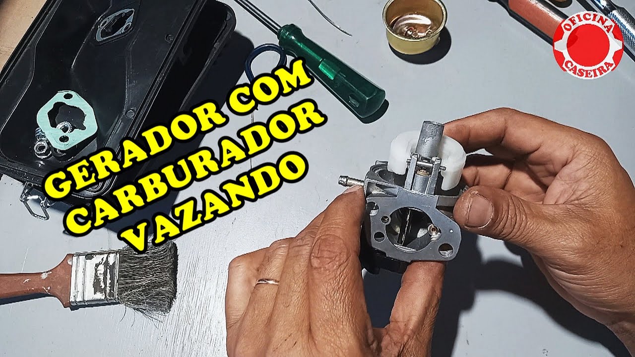 GERADOR VAZANDO GASOLINA PELO CARBURADOR, NÃO FUNCIONA. (PARTE 2) MONTAGEM E REGULAGEM..