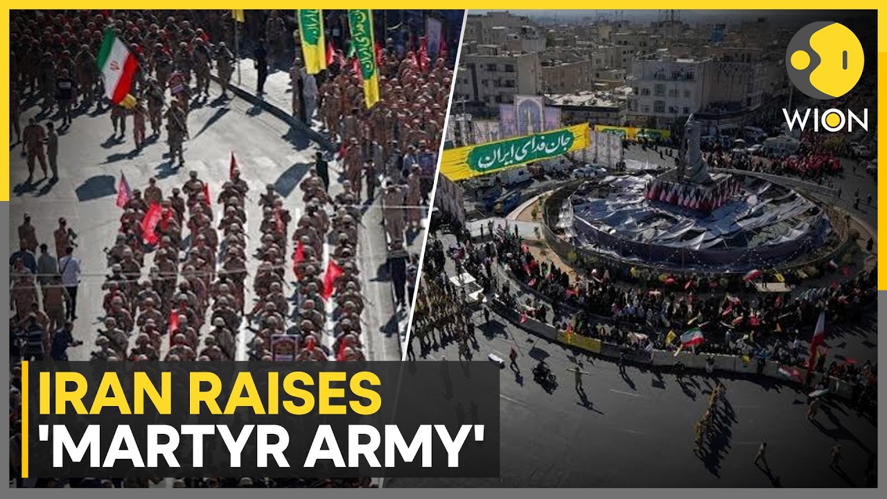 Tehran: 600,000 Iranians Sign Up For IRGC's 'Die For Iran' Campaign | WION News