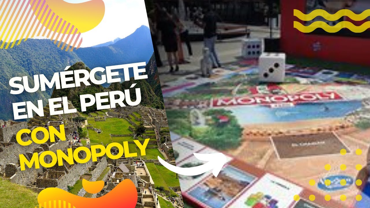 Descubre lo bonito del Perú con Monopoly 😱💯☑