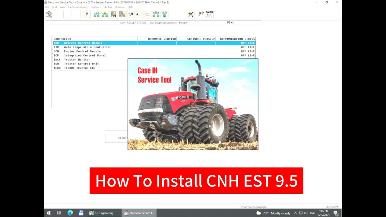How To Install New Holland Electronic Service Tool CNH EST 9.5