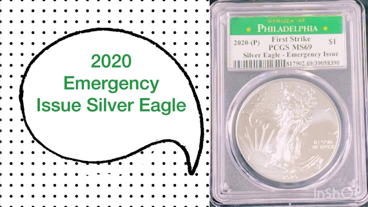 2020 Emergency Production American Silver Eagle