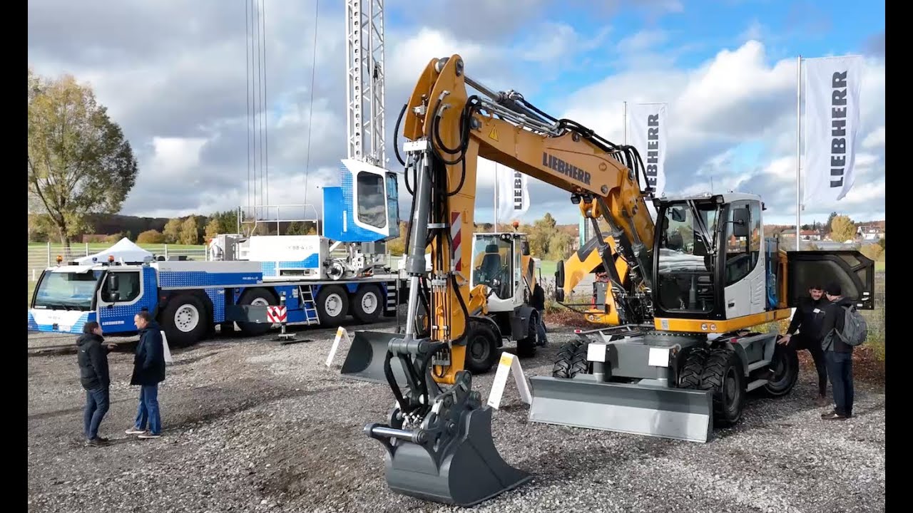 Liebherr переходит на полностью электрическую технику для земляных работ, кранов, мобильных заряд...