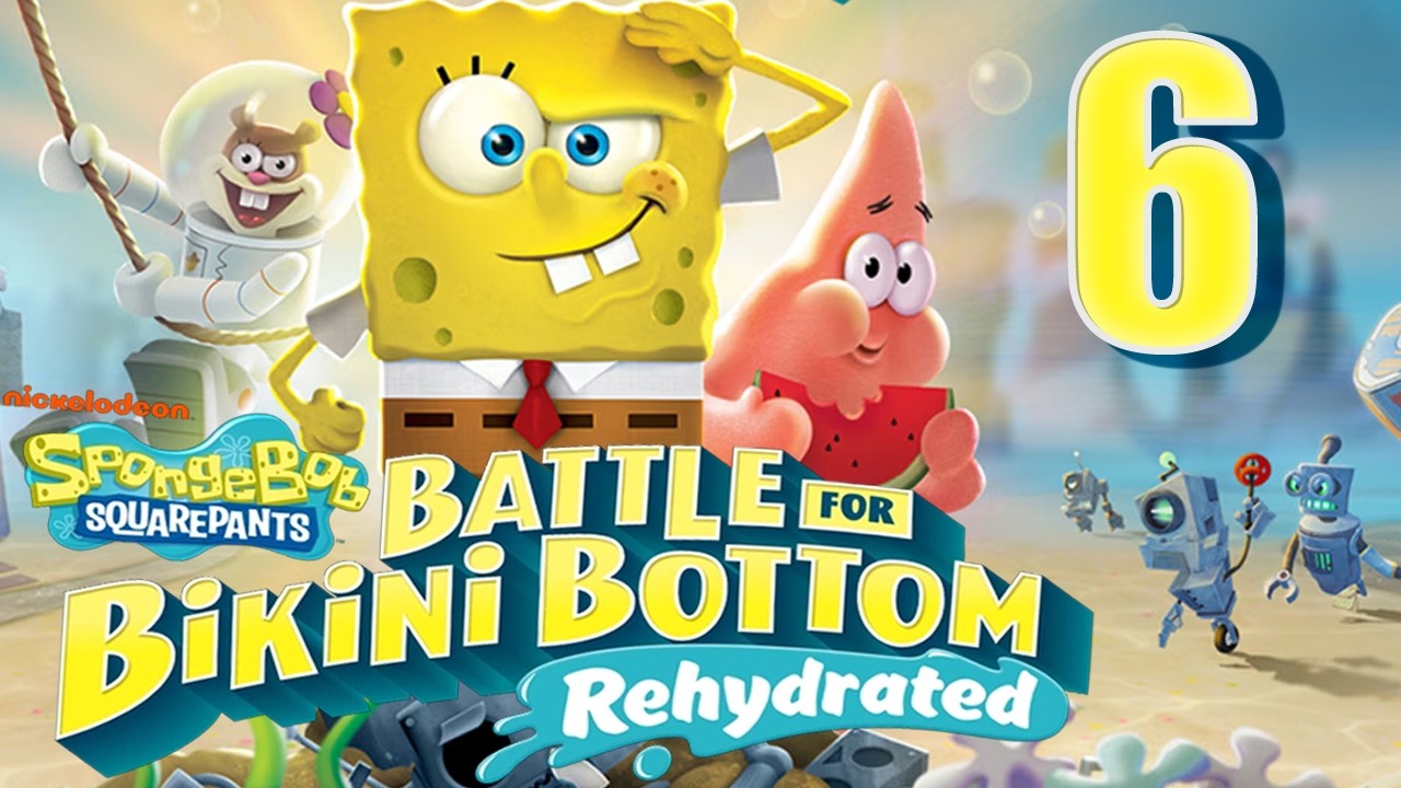 Giant Robot Squirrel and The Mermalair - SpongeBob SquarePants: BfBB – Rehydrated part 6