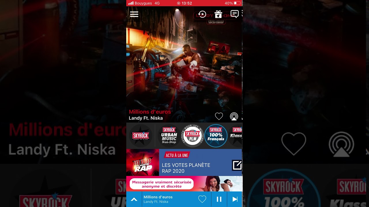 Landy Ft. Niska - Millions d’euros ( Version Skyrock )