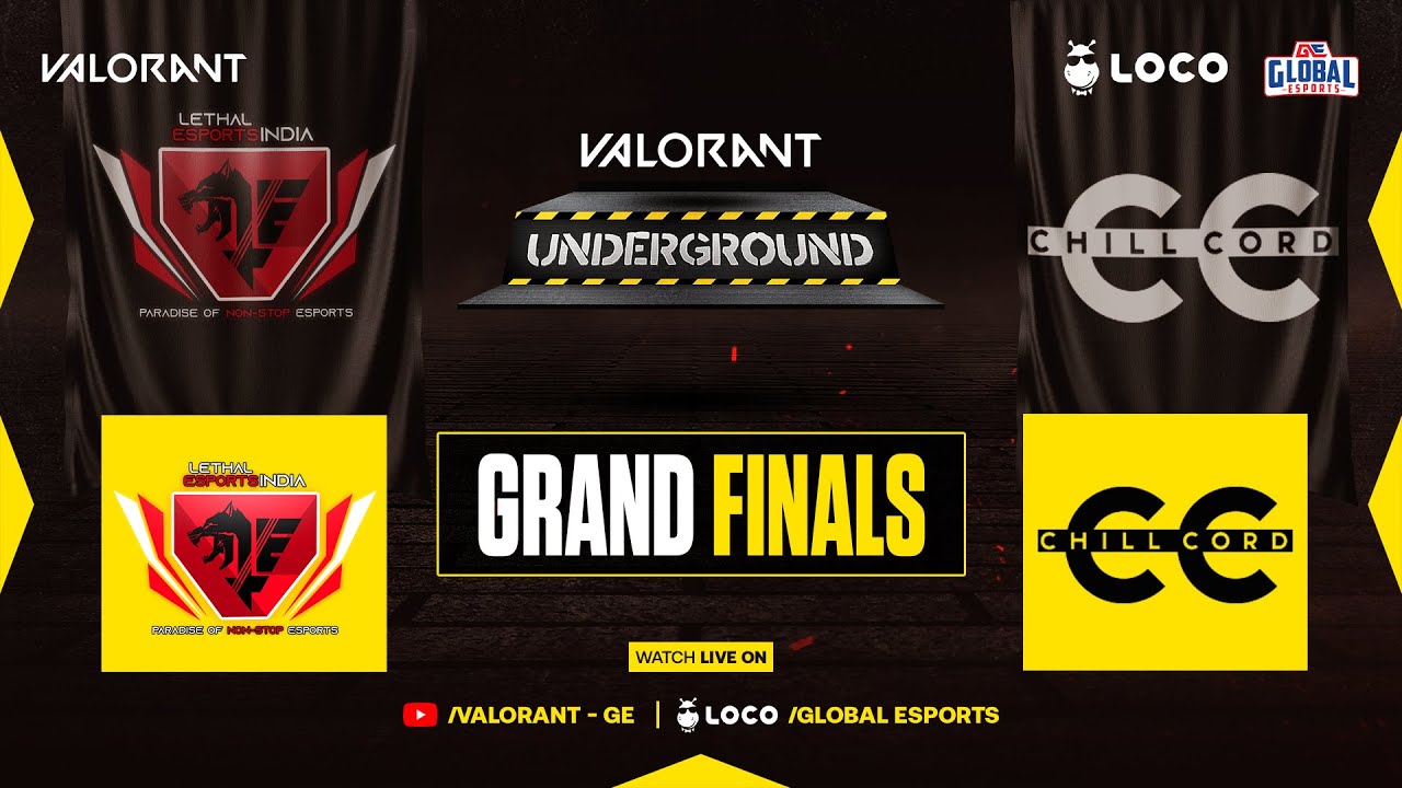 GE Valorant Underground | Grand Finals FT. ChillCord vs 