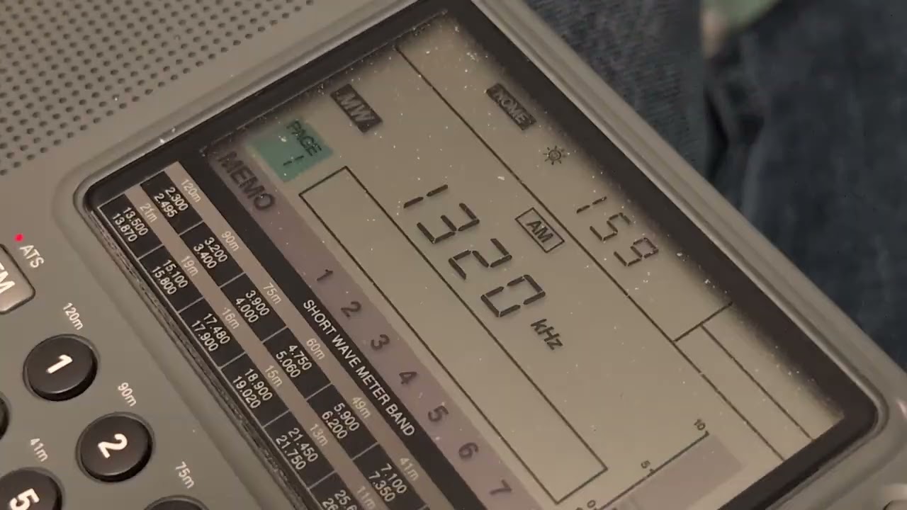 Night time AM Bandscan Pt 2 - Calgary, AB. Oct 26, 2025