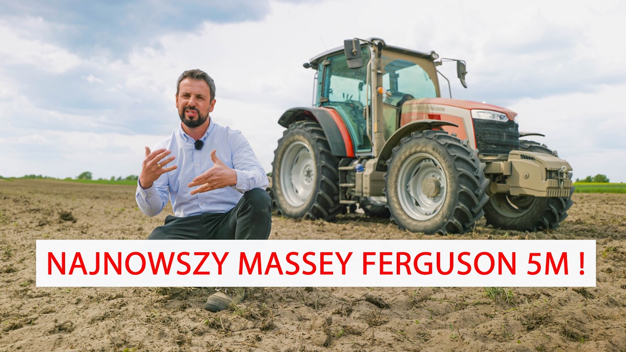 Premiera Massey Ferguson 5M.95 - 5M.145 - ( Prezentacja / WalkAround / Test )
