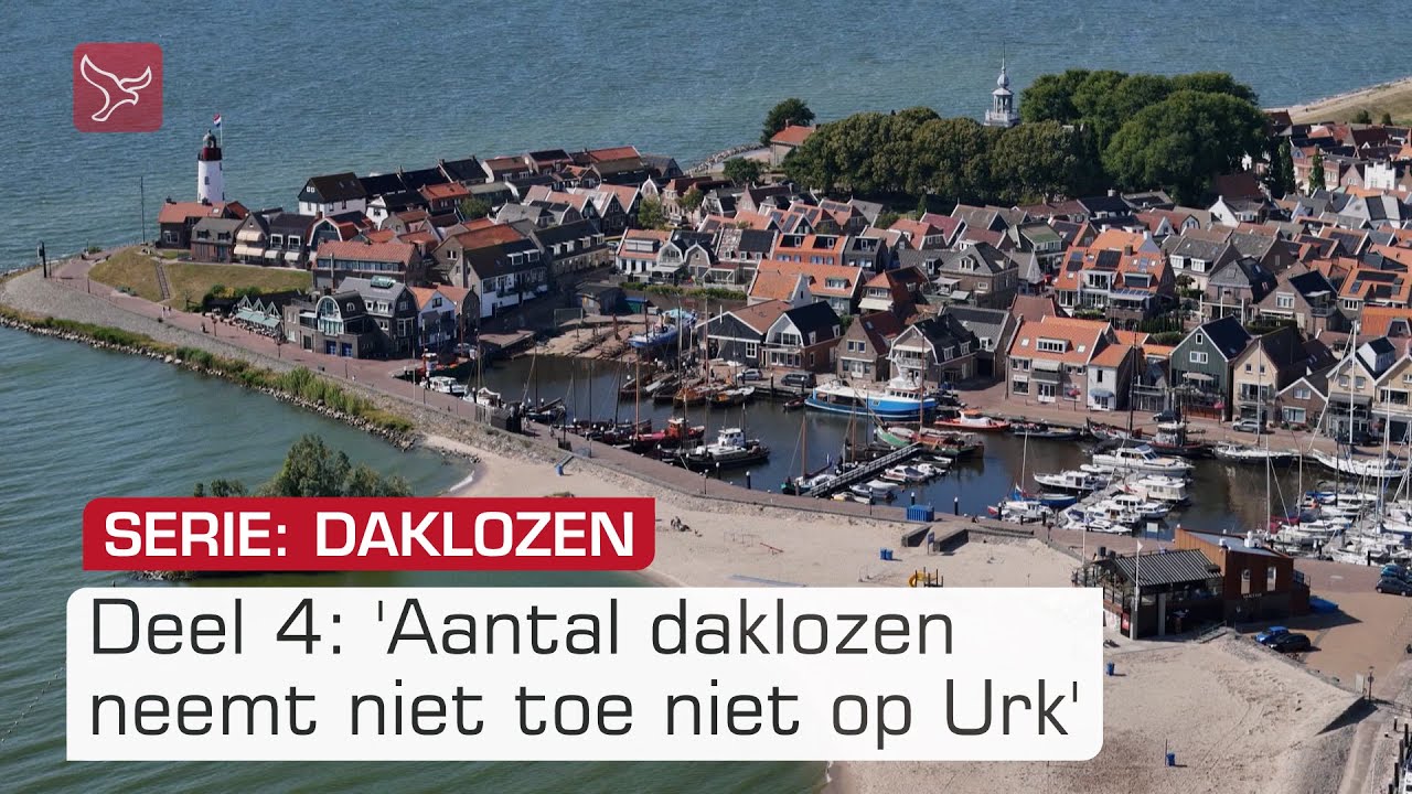 'Probleem toenemend aantal daklozen speelt niet op Urk' | Omroep Flevoland