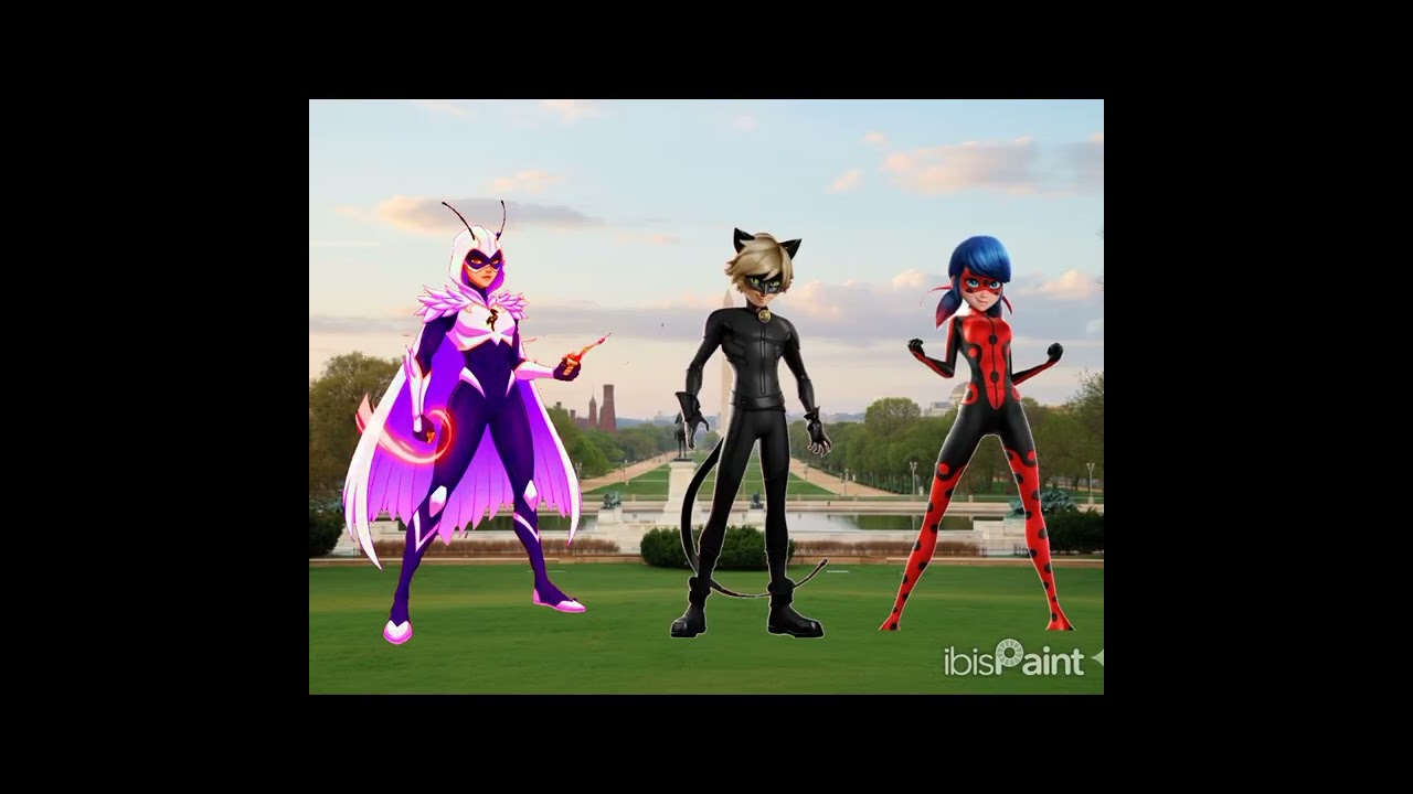 Miraculous ladybug and chat noir Special Washington 