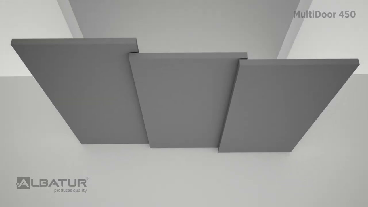 MultiDoor 450 - Telescopic Sliding Door System Installation Video / 127-0450