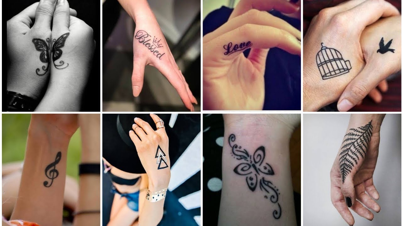45+ Simple Hand Tattoos For Girls | Beautiful Hand Tattoos For Women | Small Hand Tattoos For Girls