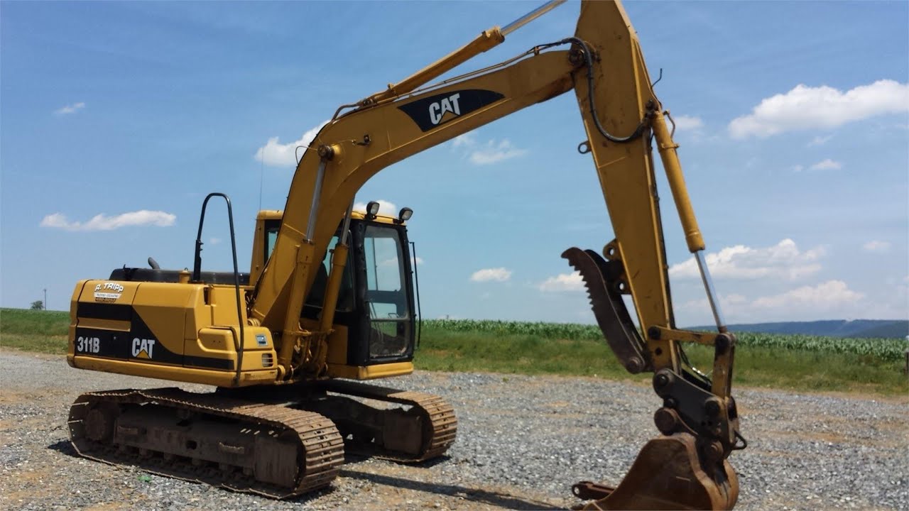 Caterpillar 311B Hydraulic excavator!