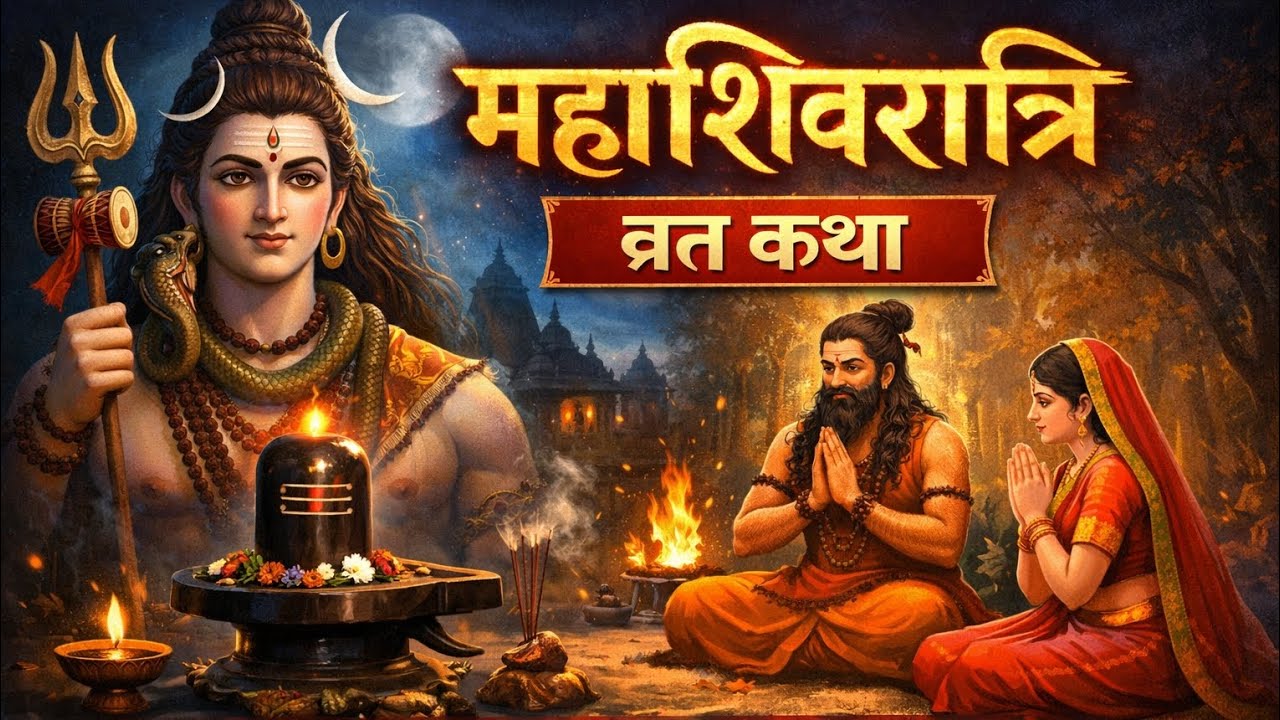 महाशिवरात्रि व्रत कथा 2026 || Mahashivratri kab hain 2026 || Shiva mantras and stotra  
