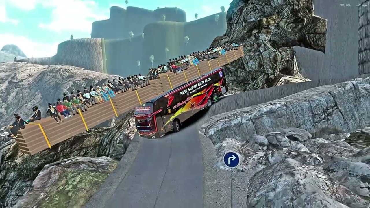 Bus Crossing - Eyro Truck Simulator 2