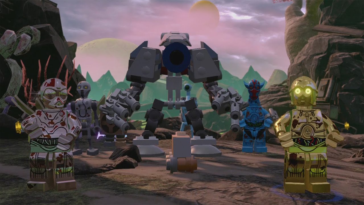 LEGO Star Wars: The Force Awakens Walkthrough - The Phantom Limb (DLC Level)