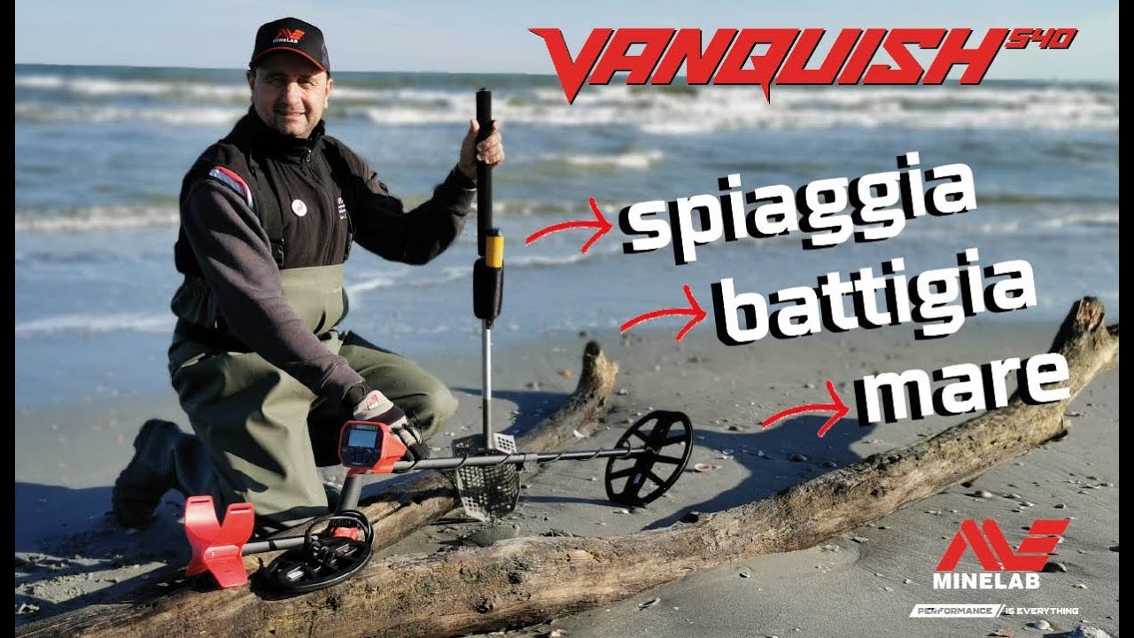 VANQUISH 540 primi test spiaggia, battigia e mare [ITA]