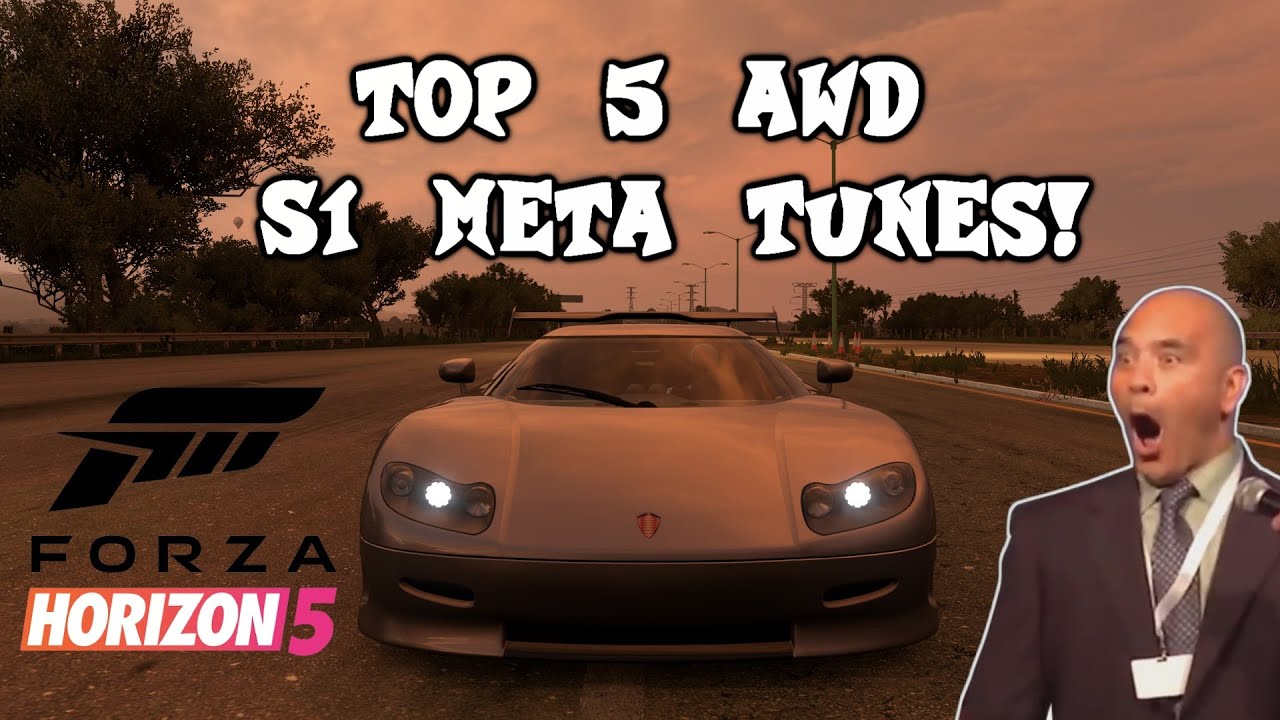 Forza Horizon 5: Top 5 AWD S1 Meta Tunes! (Road)