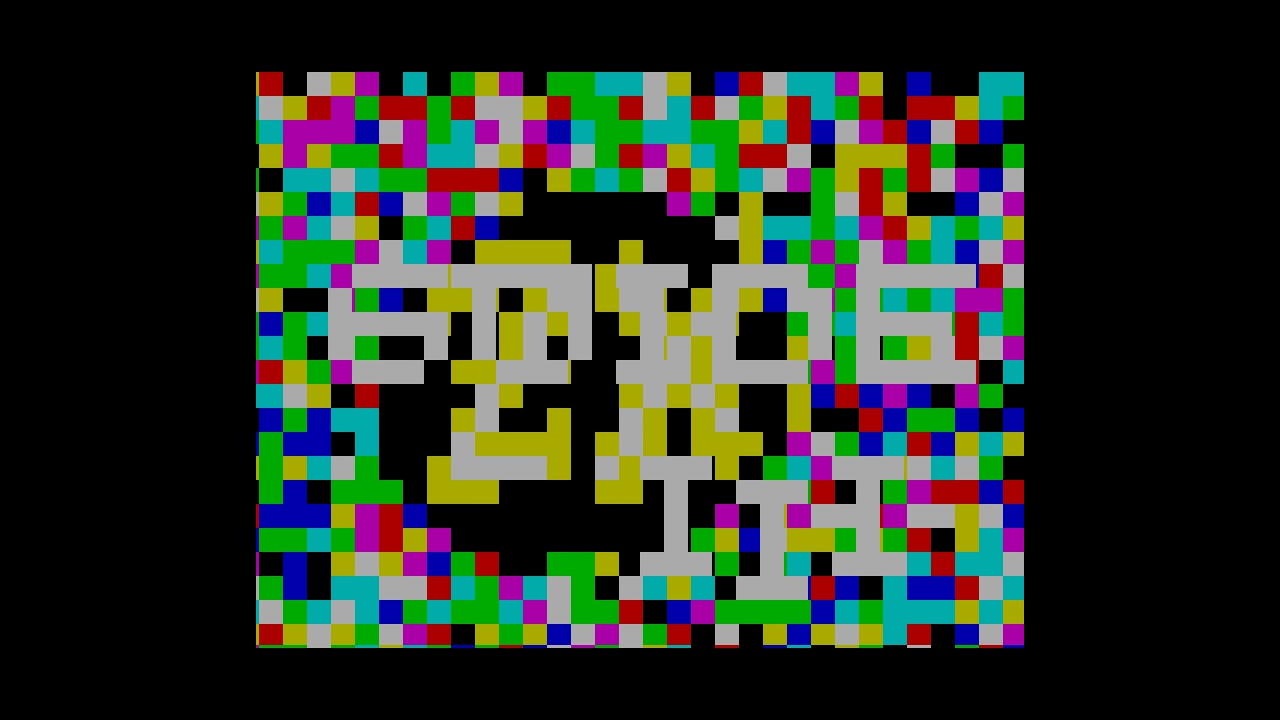 ZX Guide #3 intro &mdash; Alone Coder (ZX Spectrum diskzine), 2000
