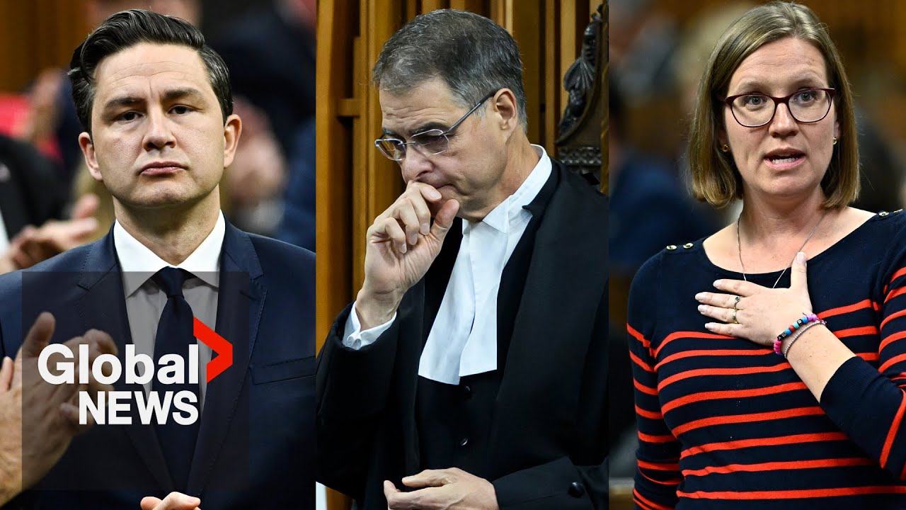 Poilievre demands Trudeau apologize after parliament honours Ukrainian veteran who fought for Nazis