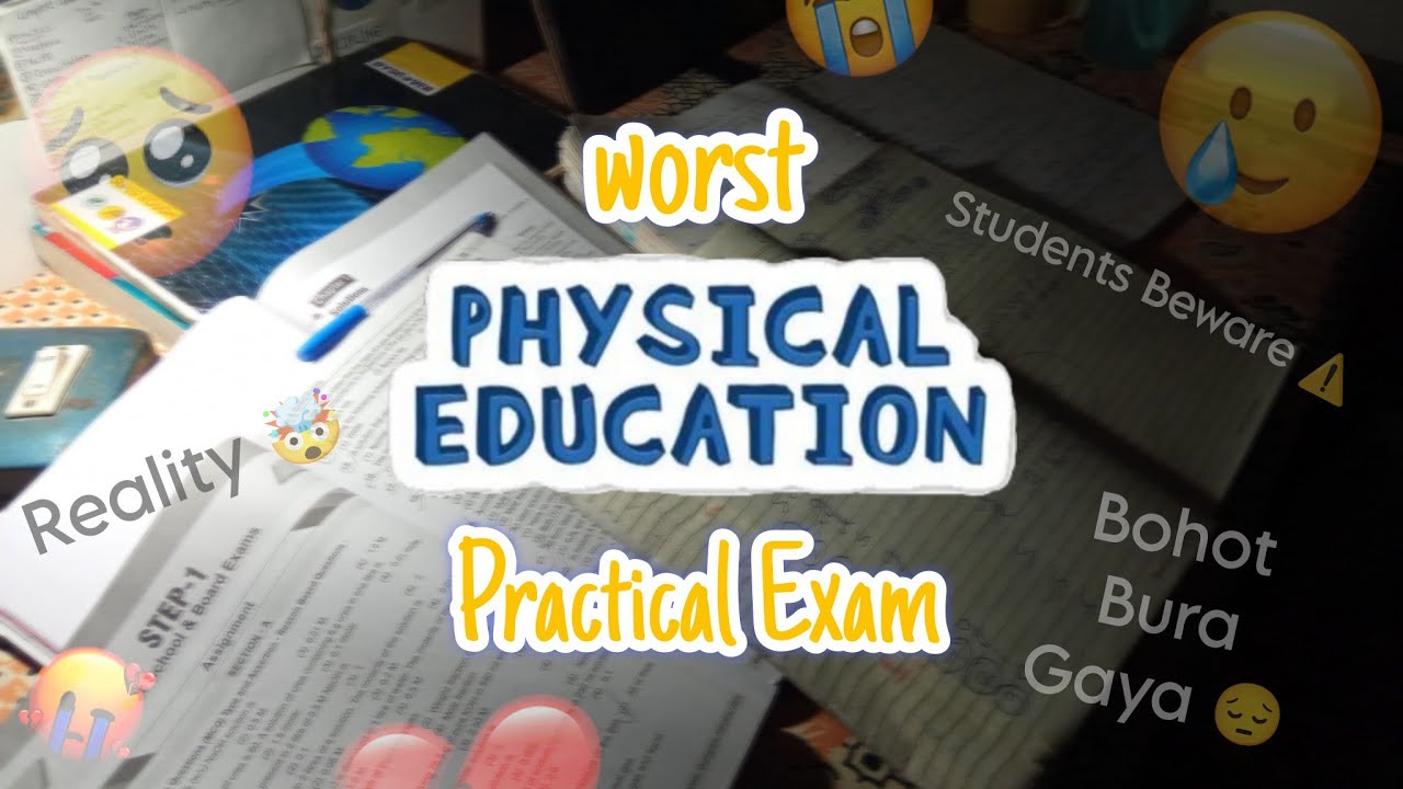 WORST Physical Education Practical exam Experience 😭 | CBSE Class 12 Boards Reality