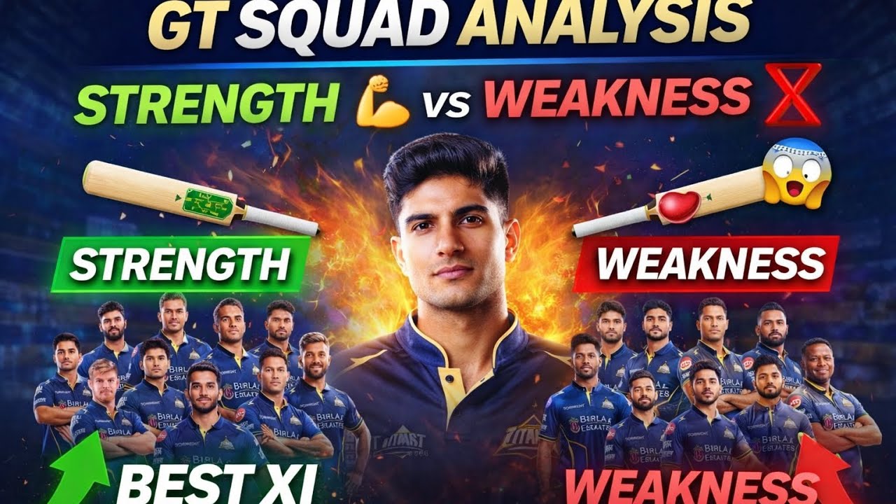 This GT Playing 11 Can DOMINATE IPL 🔥 But There&rsquo;s 1 Problem!