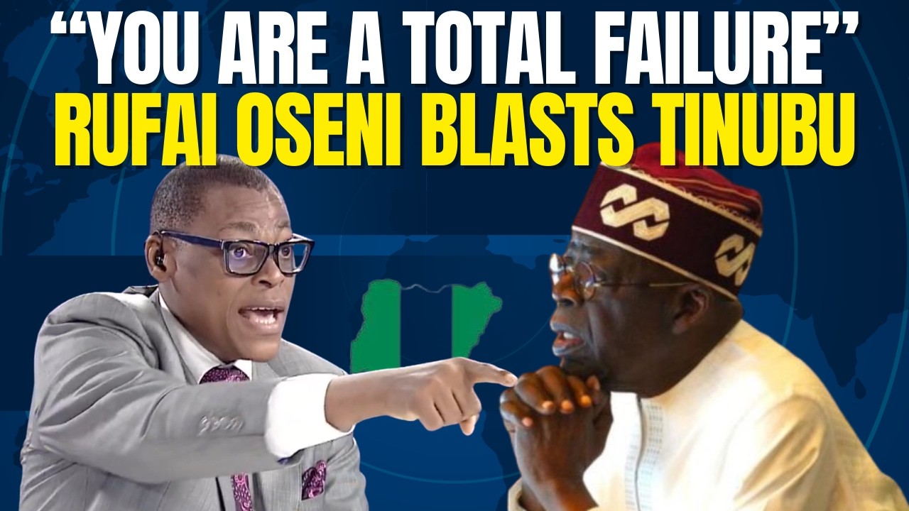 Rufai Oseni Criticizes President Tinubu: 
