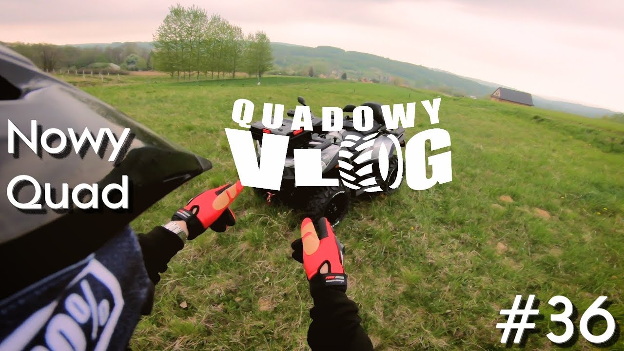 #36 - Popłakałem się ze szczęścia? M&oacute;j nowy quad, pierwsze wrażenia ( quad vlog motovlog pl )