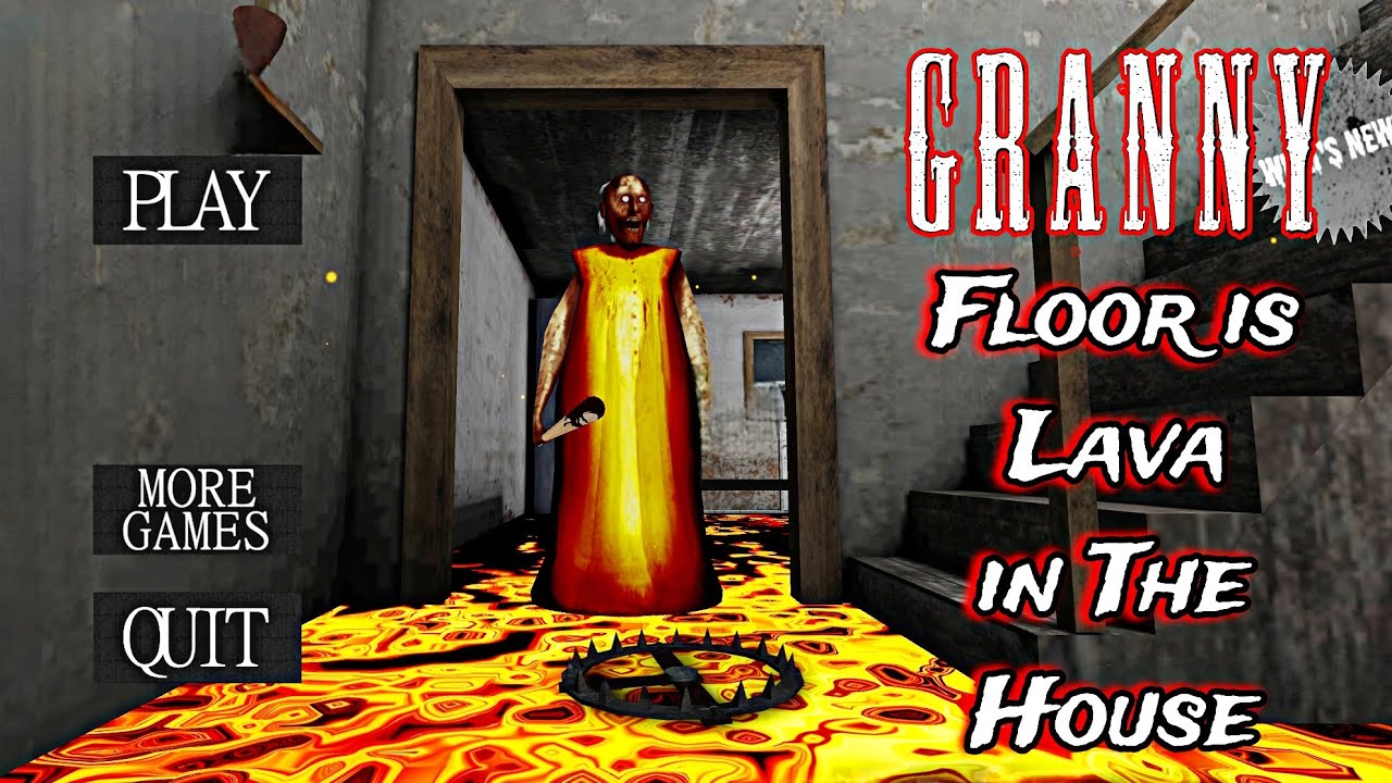 Granny 1.8.1 - But Floor is Lava in The House (Multiplayer)