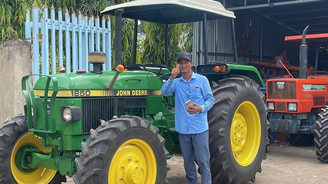 Siêu phẩm JHON DEERE 1850 về mần dâu Quảng Ngãi. Đại Phong 0967615935