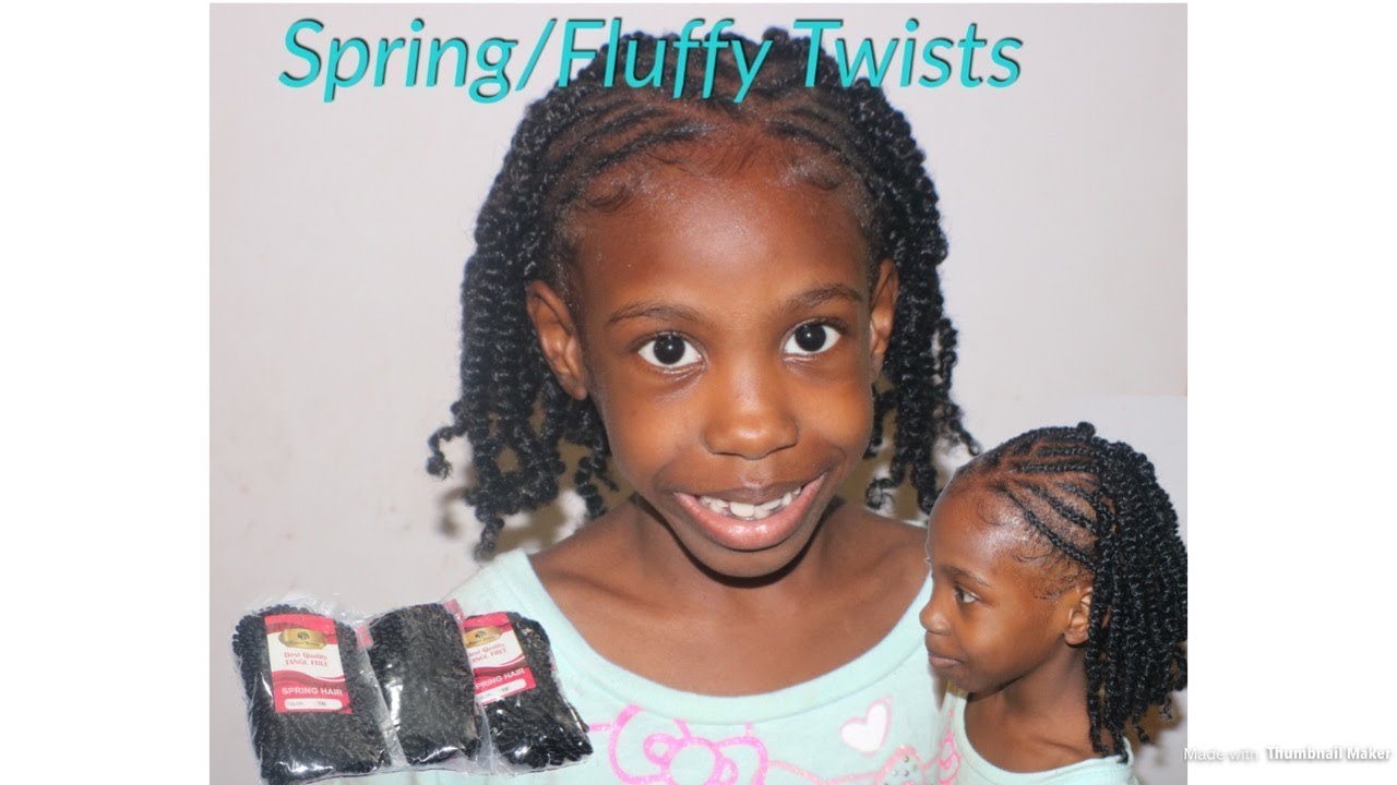 Spring Twists/Fluffy Twists |feat. Amazon Beyond Beauty Spring Twists | Kid friendly