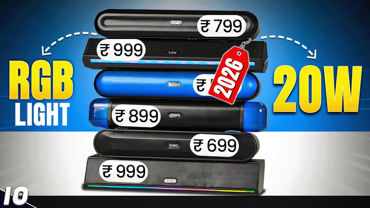 NEW LAUNCH🔥Best Soundbar Under 1000🔥Best Soundbar 2026🔥Top 5 Best Soundbar Under 1000