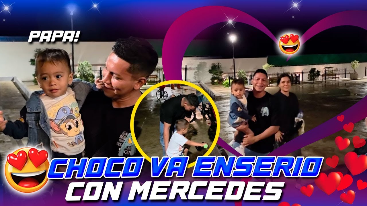 QUE LINDOOOO 🥰😍 el niño acepta a choco y hasta le dice papá. CHOCO va enserio con Mercedes 😍
