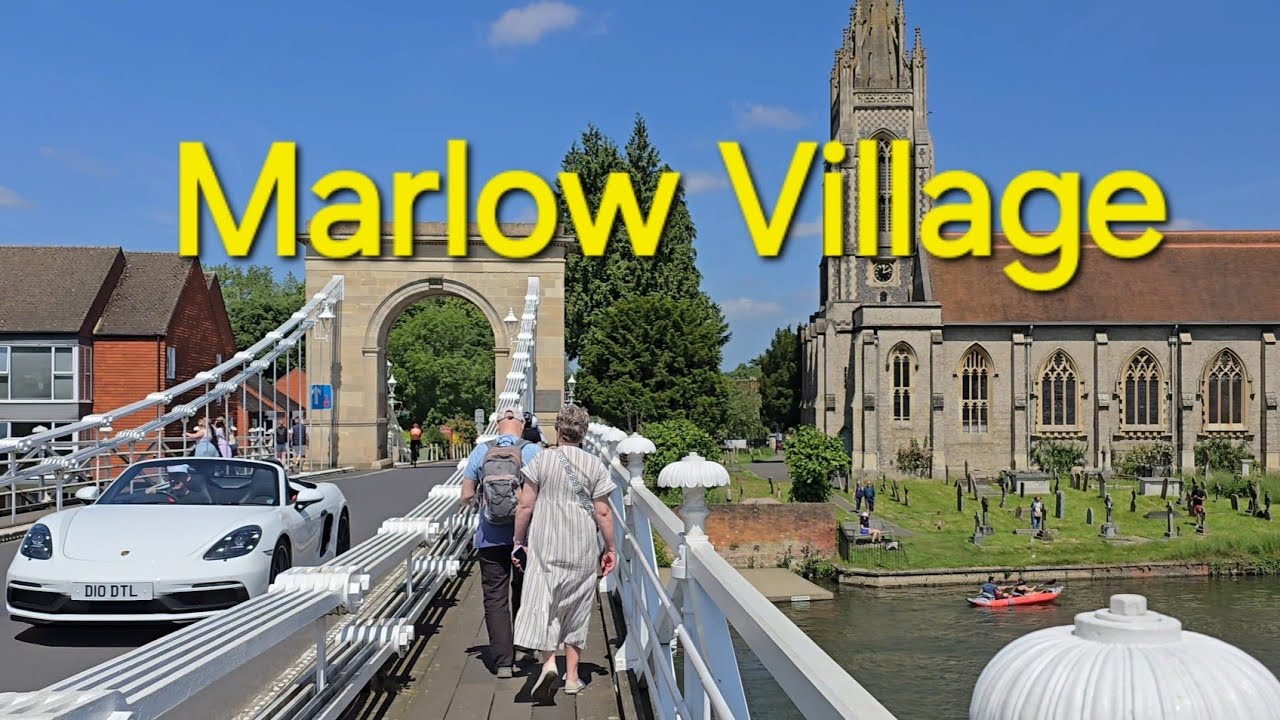 # Walking Tour Marlow Village Wiltshire # England #