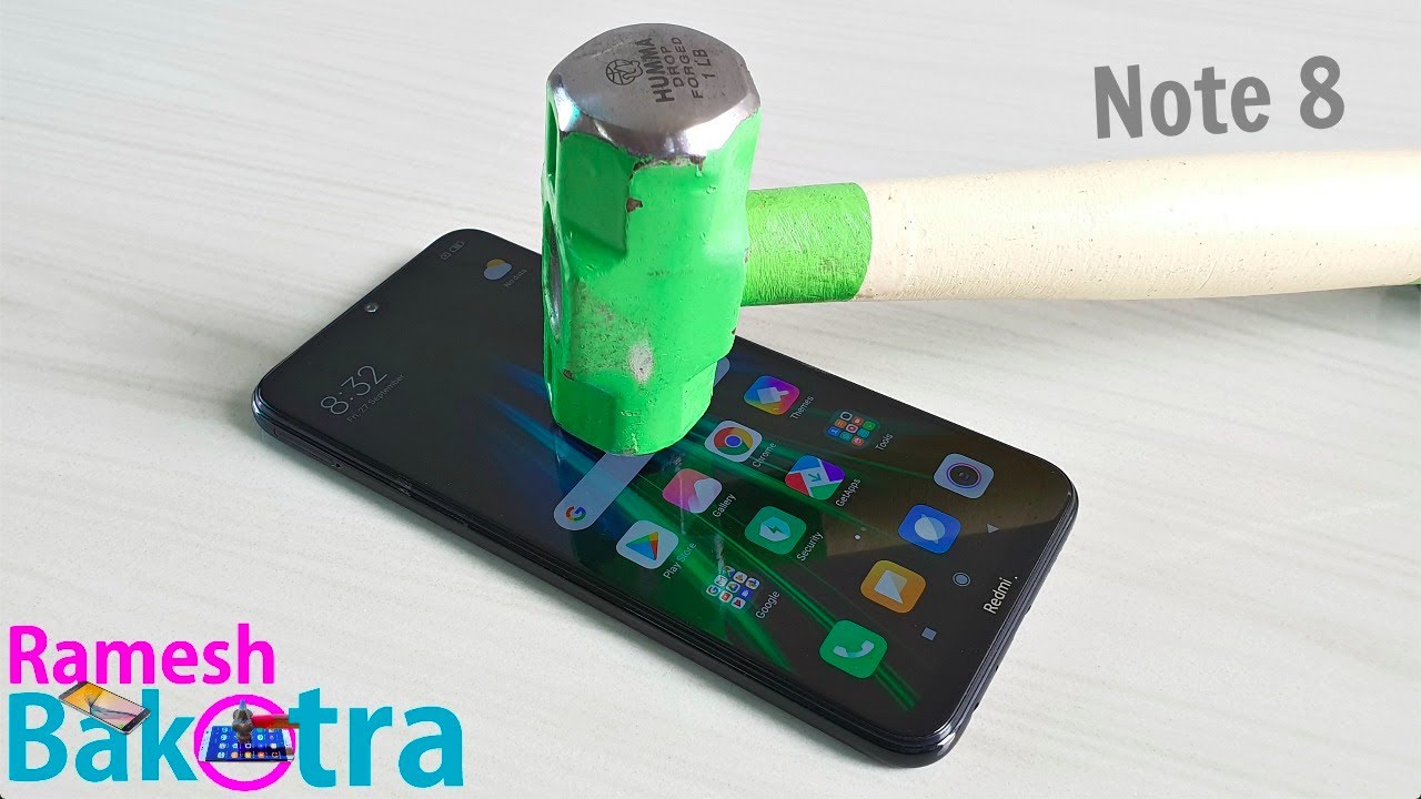 Redmi Note 8 Screen Test Gorilla Glass 5