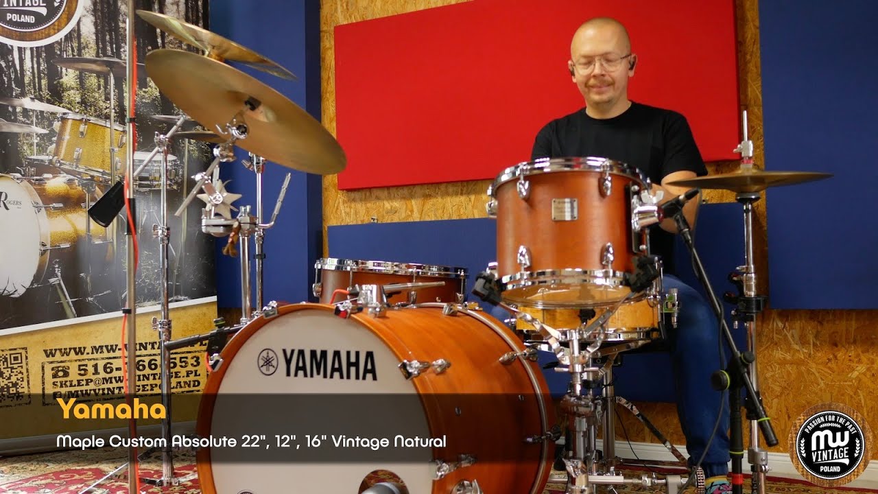 MW-Vintage.pl - Yamaha Maple Custom Absolute 22
