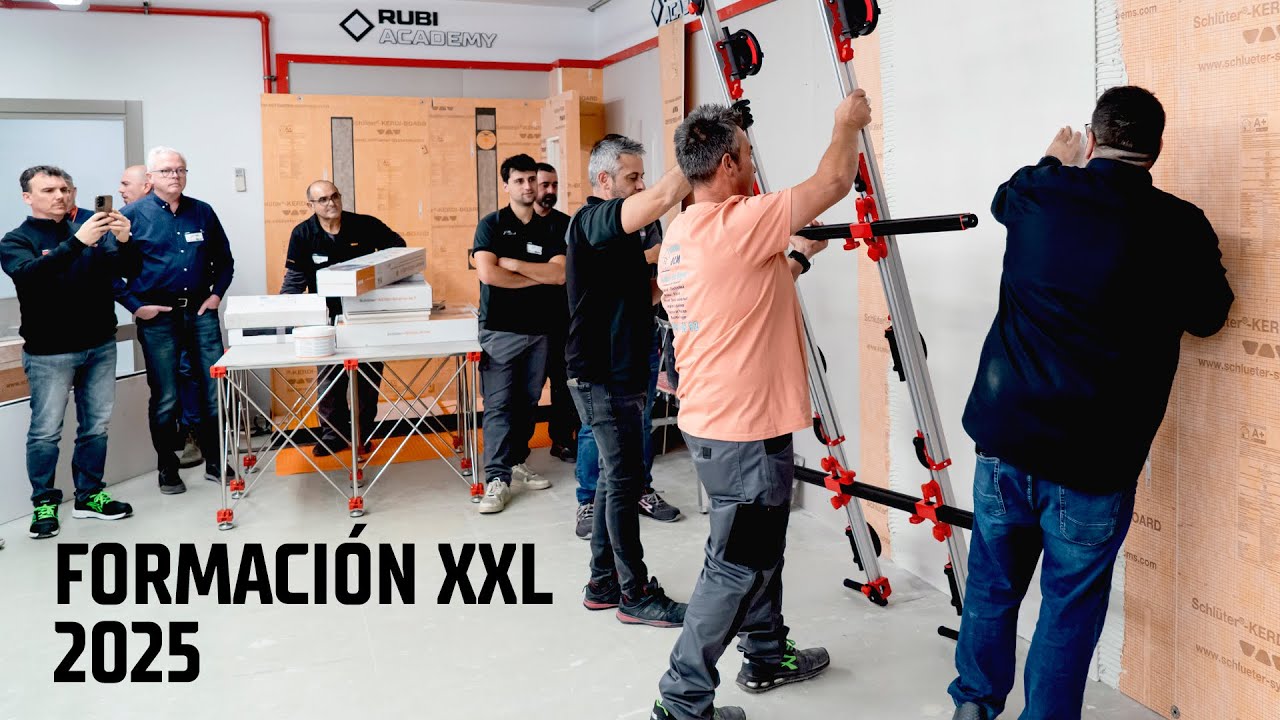 Formaci&oacute;n XXL RUBI Academy: T&eacute;cnicas y Soluciones para Instalaci&oacute;n de Gran Formato