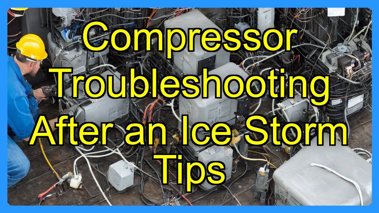 Compressor Troubleshooting After an Ice Storm Tips
