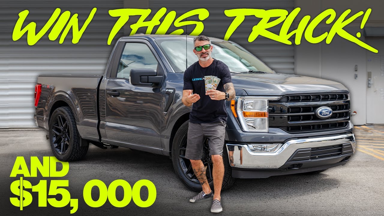 WIN THIS 2022 F-150 + $15,000 - Team Lethal Giveaway #2
