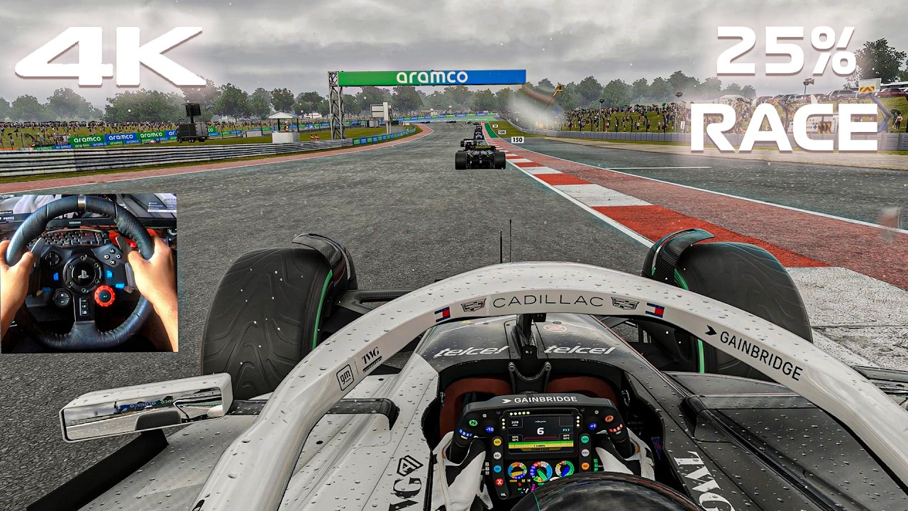 F1 26 Cadillac CA01 Sergio Perez Texas Circuit US Grand Prix | Logitech G29 Gameplay