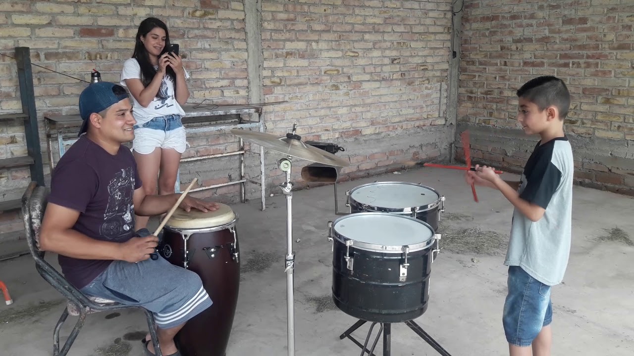 Con Eugenia Quevedo y Walter 🥁🥁😊