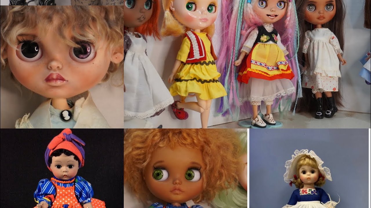 Does 8”Doll clothes Fit Blythe Dolls?A Non-Sewers Hack to Dressing Blythe Dolls!