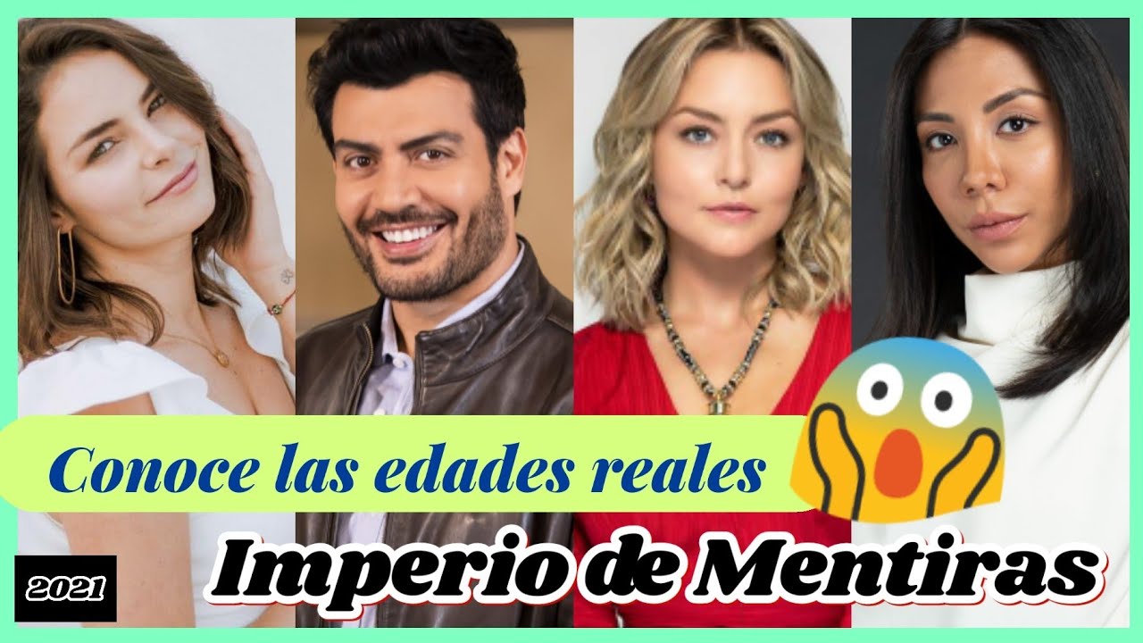 😱Edades Reales de todo el elenco de la nueva telenovela 